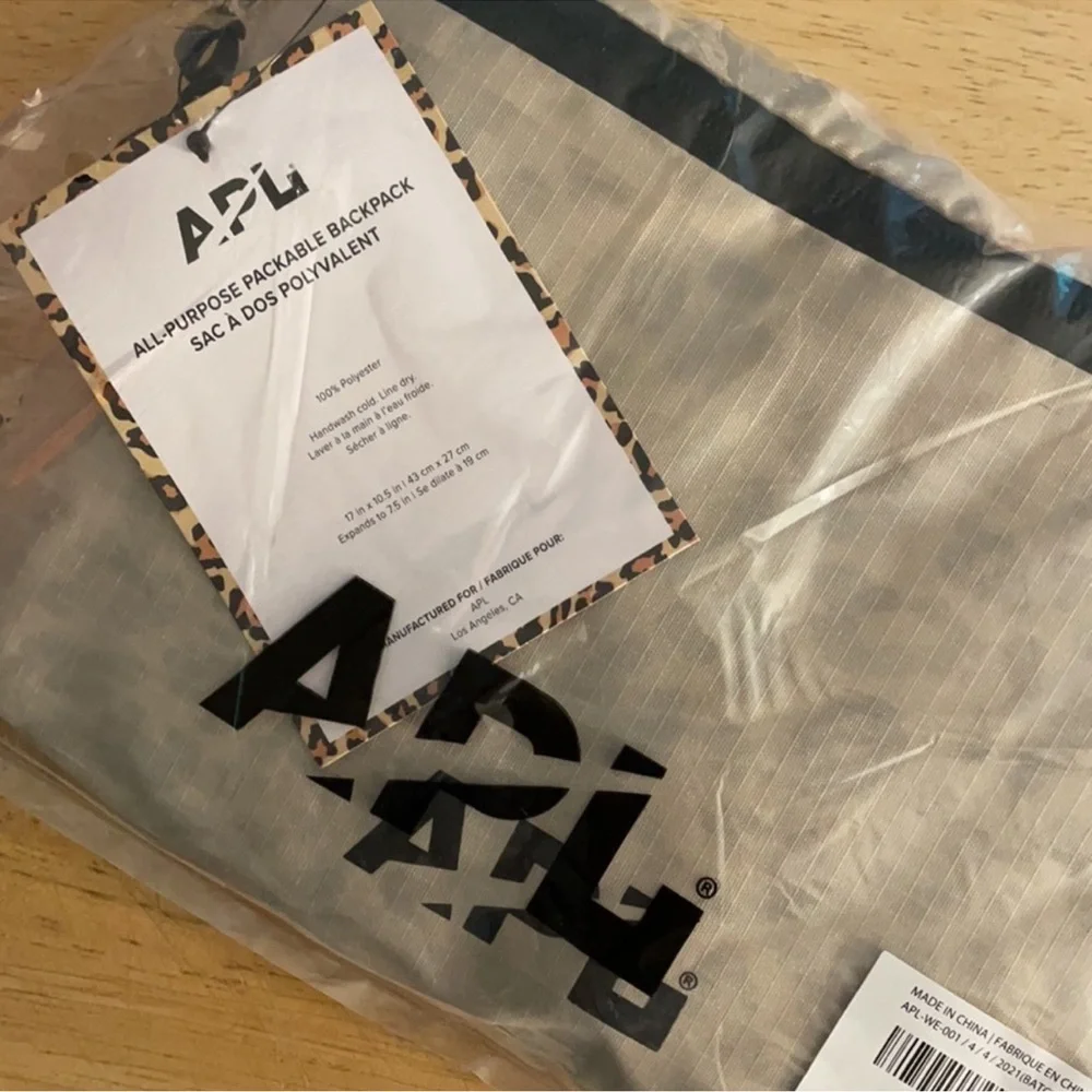 APL All-Purpose Packable Backpack Lightweight Hiking 🥾 Leopard Print